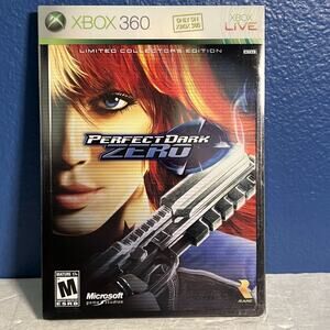 Perfect Dark Zero - Limited Collector's Edition (Microsoft Xbox 360, 2005)